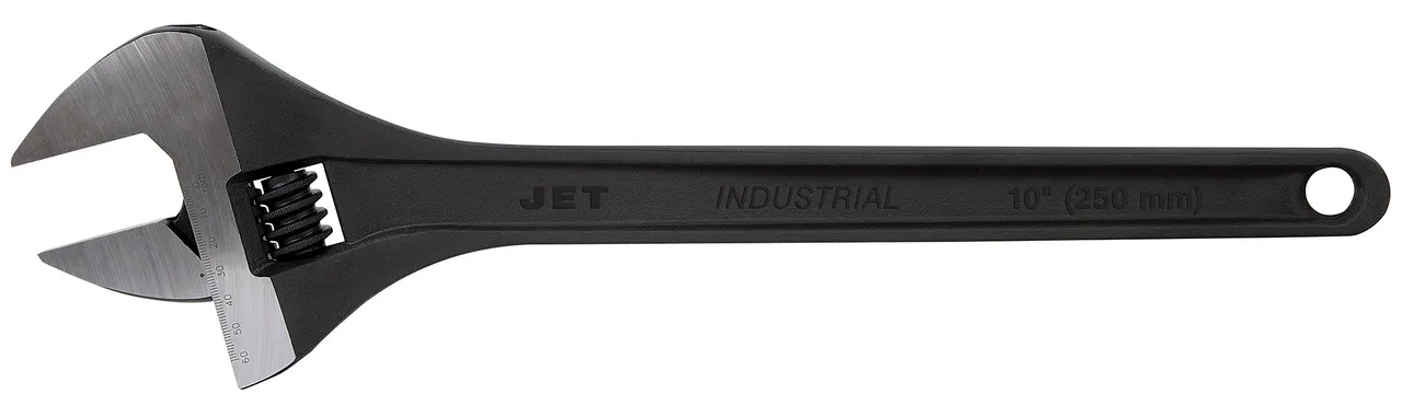 Jet 711159 - (AWP-24B) 24" Industrial Black Phosphate Adjustable Wrench  Super Heavy Duty